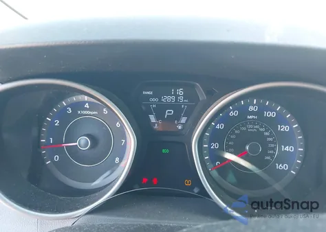 2013 Hyundai Elantra Limited z USA, uszkodzony, nr VIN KMHDH4AE4DU546807